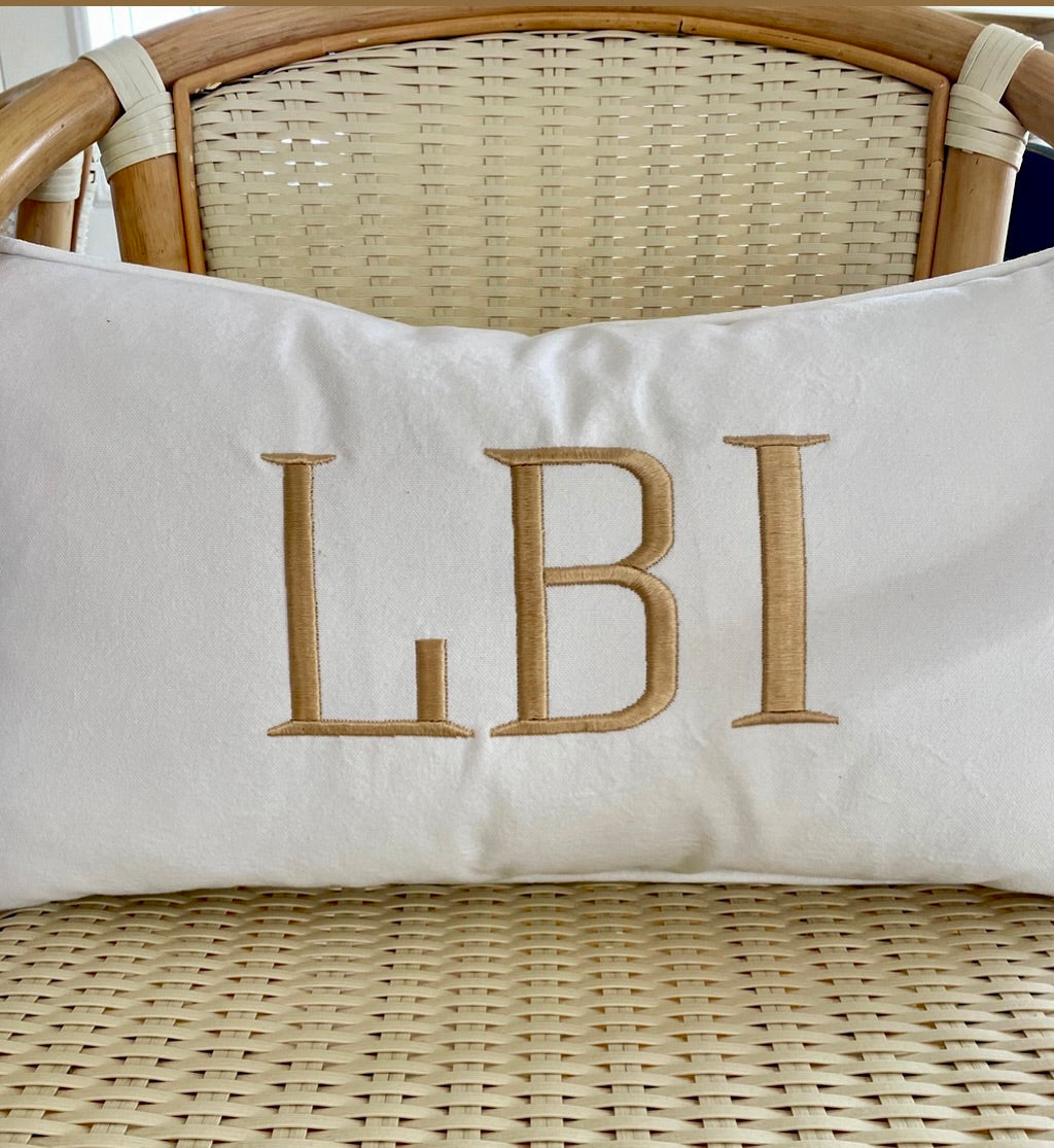 LBI NJ Pillow