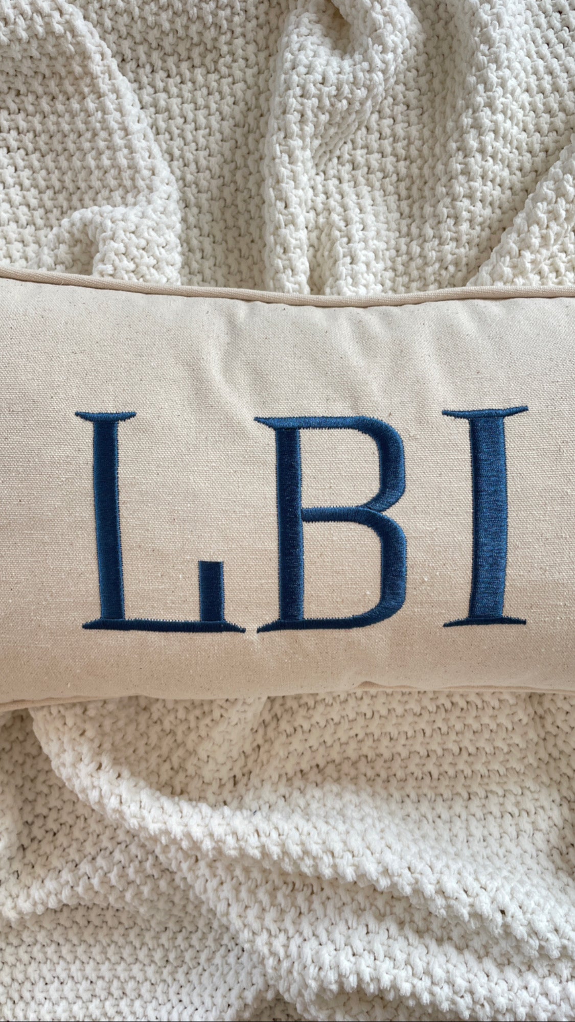 LBI NJ Pillow